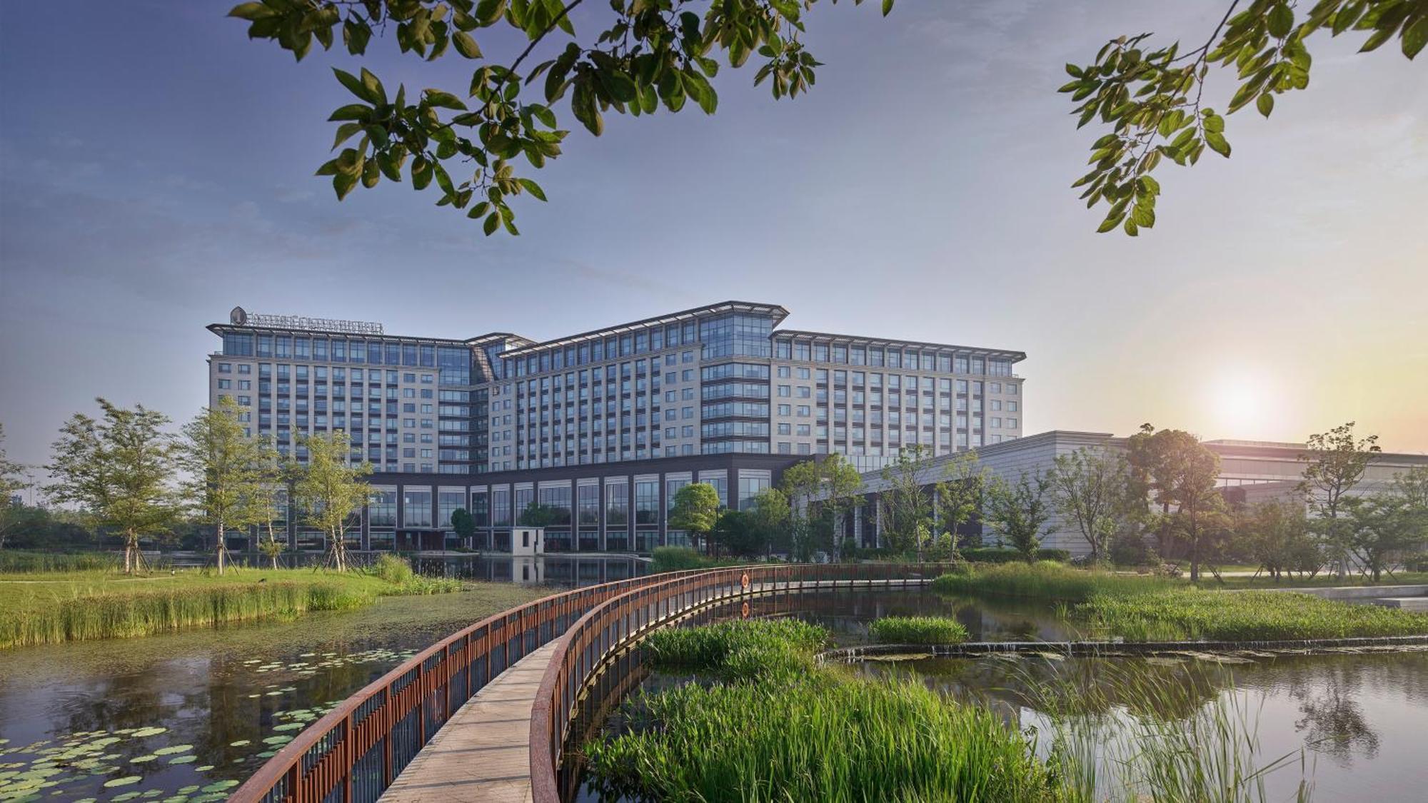 Intercontinental Nantong By Ihg-Best View Of Yangtze Exteriér fotografie